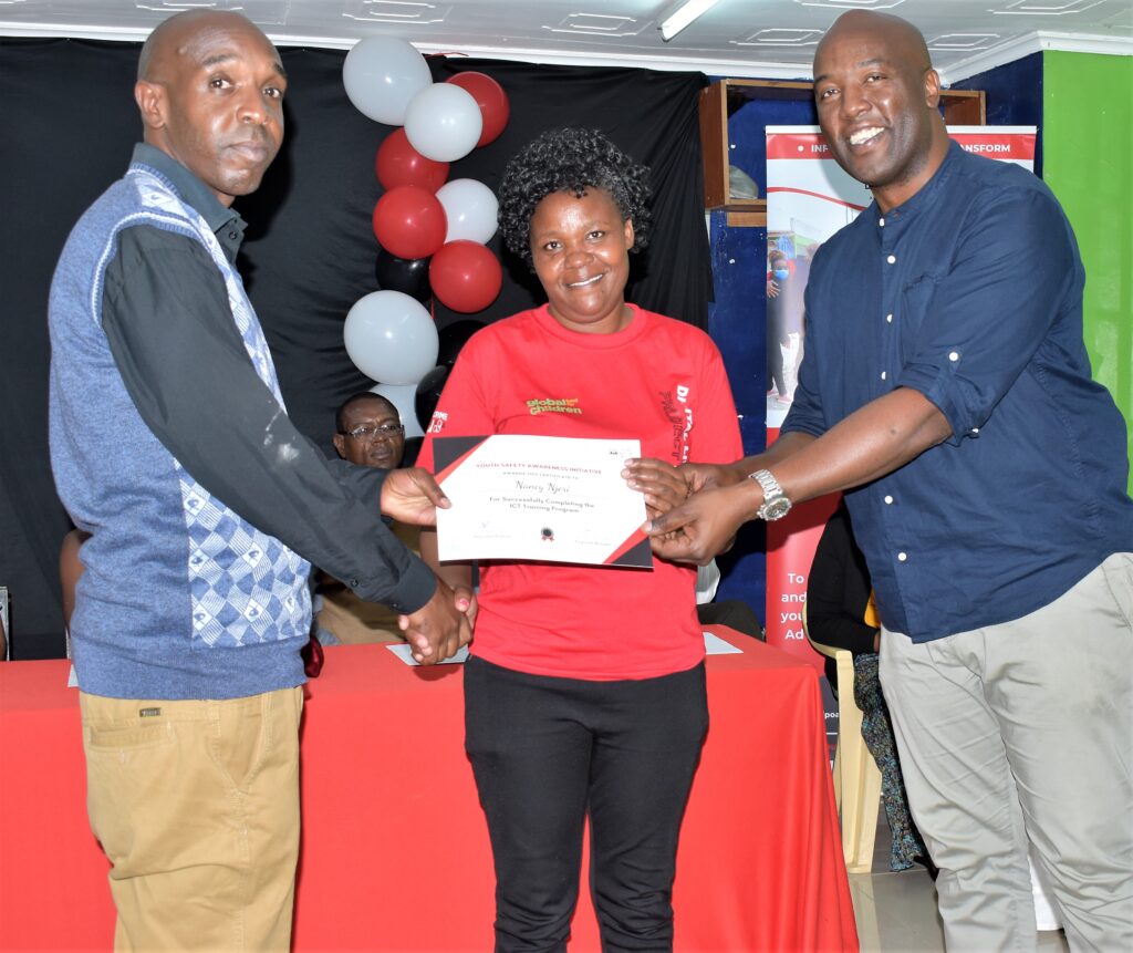 Celebrations as community members graduate with Digital Livelihood skills